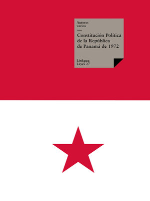 cover image of Constitución de Panamá 1972